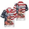 Maxcorners Make Fishing Great Again Patriotic Fishing Shirt, American Flag Fishing Shirt, Fishing Shirts For Men