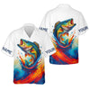 Maxcorners Colorful Fishing Lure, Hooded UPF Shirt, Casual Button Down Shirts, Mens Casual Shirts, Bass Fishing