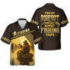Maxcorners Proof Bigfoot Prefers Sunset Fishing Trips Fishing UPF Shirts, Funny Fishing Shirt, Fishing Shirts For Men