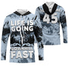 Maxcorners Life Is Going Downhill Fast Cycling Customize Name 3D Shirts
