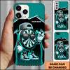Maxcorners Cool Street Dartboard Character Urban Style Personalized Name 3D Phone Case