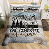 Maxcorners Happy Camping Bedding Set