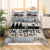Maxcorners Happy Camping Bedding Set