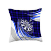Maxcorners Darts Classic Plaid Target Multicolor Customized Name 3D Pillow