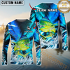 Maxcorners Fishing Sharp Strike Custom Name & Team Name 3D Shirts
