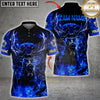 Maxcorners Deer Darts Fiery Lightning Multiple Options Personalized Name, Team Name 3D Shirt