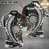 Maxcorners Darts Tribal Multicolor Customized Name, Team Name 3D Shirts
