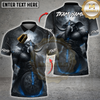 Maxcorners Darts War Elephant Electric Multicolor Customized Name, Team Name 3D Shirts
