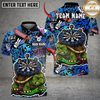 Maxcorners Darts Gumpy Turtle Graffiti Personalized Name, Team Name Unisex Shirt (4 Colors)