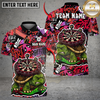 Maxcorners Darts Gumpy Turtle Graffiti Personalized Name, Team Name Unisex Shirt (4 Colors)