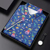 Maxcorners Surfing Alien Space Galaxy Hawaiian Golf Shirt, Golf Shirts For Women, Performance Golf Shirt LM1507