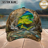 Maxcorners Fishing Camo Splash Lure Personalized 3D Cap