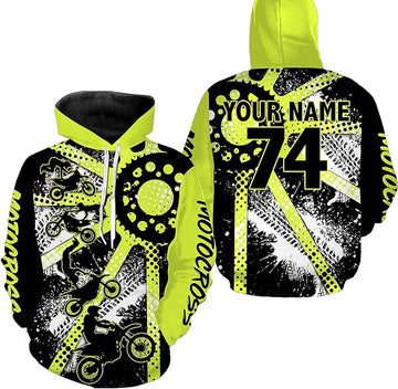 Maxcorners MotoX Y Customize Name And Number 3D Shirts