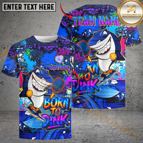 Unisex 3D Pickleball Shirt 2025