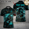 Maxcorners Bowling & Pins Thunder Reaper On The Lane Customized Name, Team Name 3D Shirt (6 Colors)