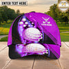 Maxcorners Golf Orbiting Golf Balls Galaxy Pattern Personalized Name 3D Classic Cap