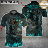 Maxcorners Darts Reaper Gunslinger Multicolor Customized Name, Team Name 3D Shirts