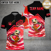 Maxcorners Bowling Ocean Cute Turtle Personalized Name, Team Name Unisex Shirt (4 Colors)