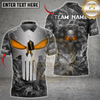 Maxcorners Darts Punisher Skull Multicolor Customized Name, Team Name 3D Shirts