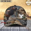Maxcorners Camo Elk Hunting Cap Multicolor Personalized Cap