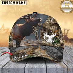 Maxcorners Camo Elk Hunting Cap Multicolor Personalized Cap
