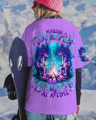 Maxcorners Making Memories One Campfire At A Time Bigfoot All Over Print - Tltw1911253 LM1601