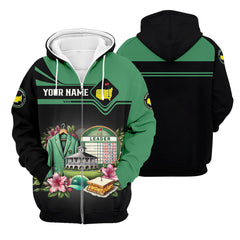 Maxcorners Augusta Golf Master Custom Men's Golf Polo Shirt, Funny Golf Shirt, Gift For Golf Lovers