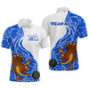 Maxcorners Custom Blue Turkey Bowling Shirts for Women Men Team Bowling Jerseys Thanksgiving LM0910