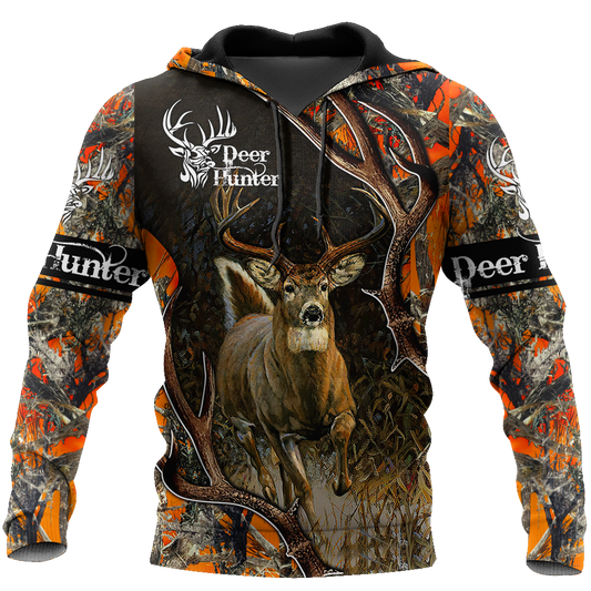 Max Corner Amazing Camo Pattern Deer Hunting 3D All Over Printed Shirts Gift For Hunter