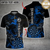 Maxcorners Darts Howling Wolf Dartboard Multicolor Customized Name, Team Name 3D Shirts