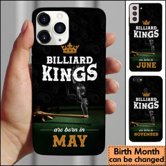 Maxcorners Born Of Billiard King Personalized ( Customize Month ) Phone Case
