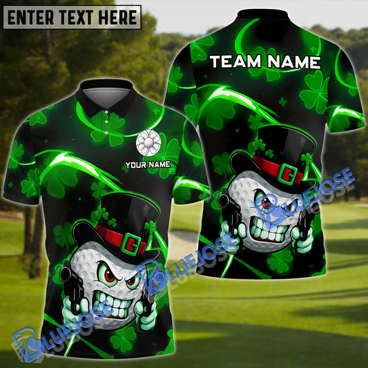 Maxcorners Golf Multicolor Customized Name, Team Name 3D Shirts