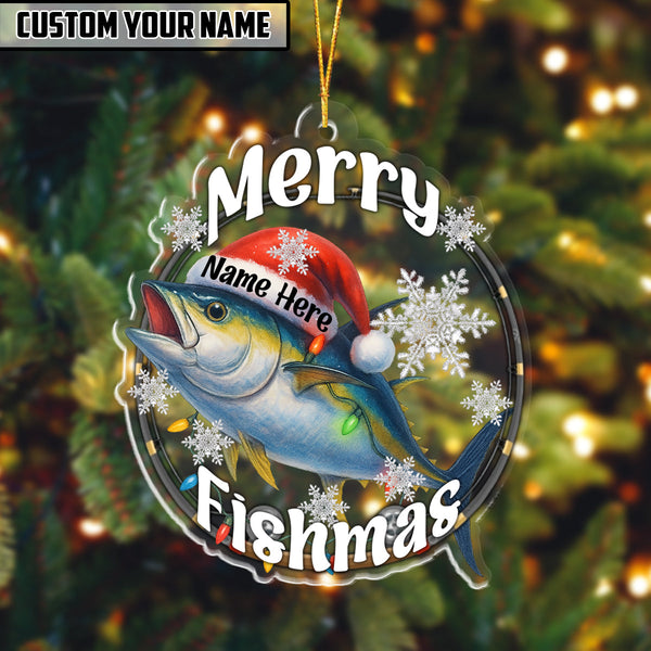 Maxcorners Fishing Customized Acrylic Ornament For Fishing Lovers