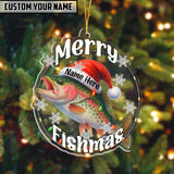 Maxcorners Fishing Customized Acrylic Ornament For Fishing Lovers