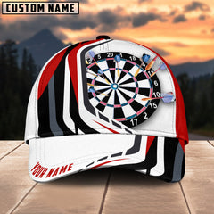 Maxcorners Dartboard Multicolor Option Personalized Name 3D Cap