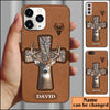 Maxcorners Hunting Lovers Hunt Cross Gift Personalized Name Phone Case LM0912