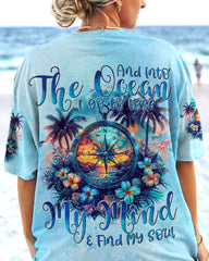Maxcorners And Into The Ocean I Go Compass All Over Print LM2101