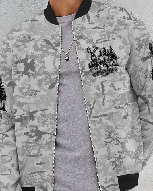 Maxcorners If You Don't Like Hunting Bomber Jacket LM1601