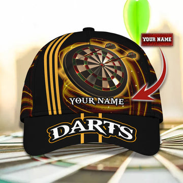 Maxcorners 3D Classic Cap Darts Personalized Name LM0402