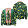 Maxcorners Funny St Patrick's Day Shamrock Golf Shirt, Golf Tops For Men, Polo Shirts For Men, Golf Shirts For Men