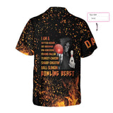 Maxcorners Bowling Beast Custom Hawaiian Shirt