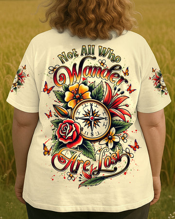 Maxcorners Not All Who Wander Are Lost All Over Print LM1501