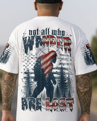 Maxcorners Not All Who Wander Are Lost Bigfoot All Over Print LM1601