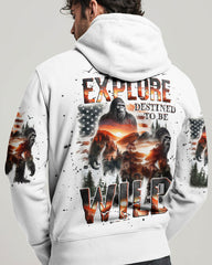 Maxcorners Born To Explore Destined To Be Wild Bigfoot All Over Print LM2101