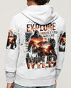 Maxcorners Born To Explore Destined To Be Wild Bigfoot All Over Print LM2101