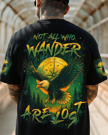 Maxcorners Not All Who Wander Are Lost All Over Print LM1501