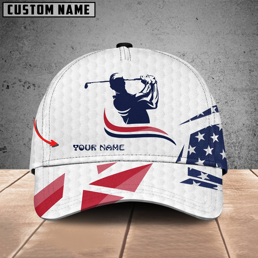 Maxcorners Impact Shot 3D Golf Personalized Name Cap