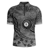 Maxcorners Billiard Celtic Irish Shamrock Polo Shirts For Men Custom Name Billiard Shirt Design