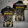 Maxcorners Bowling Graffiti Teddy Bear Bowling Ball and Pins Multicolor Customized Name, Team Name 3D Shirts