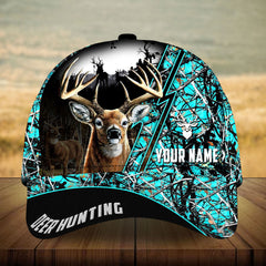 Maxcorners Premium Line Deer Hunting Camo Pattern 3D Multicolor Personalized Cap